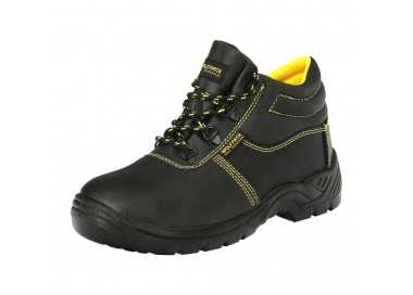 Botas Seguridad S3 Piel Negra Wolfpack Nº 48 Vestuario Laboral,calzado Seguridad, Botas Trabajo. (Par)