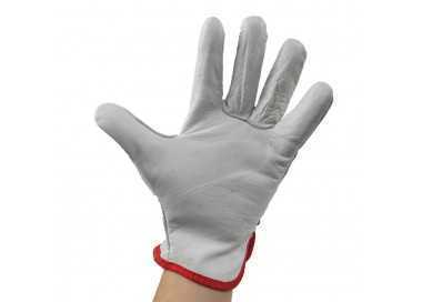 Guantes Piel FLOR 9" C/Colgador (Par) Guantes Piel FLOR 9" C/Colgador (Par)