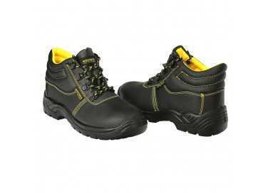 Botas Seguridad S3 Piel Negra Wolfpack Nº 38 Vestuario Laboral,calzado Seguridad, Botas Trabajo. (Par)