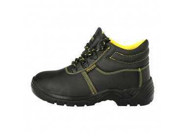 Botas Seguridad S3 Piel Negra Wolfpack Nº 46 Vestuario Laboral,calzado Seguridad, Botas Trabajo. (Par)