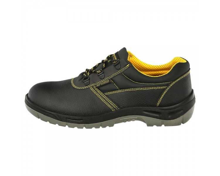 Zapatos Seguridad S3 Piel Negra Wolfpack Nº 36 Vestuario Laboral,calzado Seguridad, Botas Trabajo. (Par)