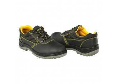 Zapatos Seguridad S3 Piel Negra Wolfpack Nº 48 Vestuario Laboral,calzado Seguridad, Botas Trabajo. (Par)
