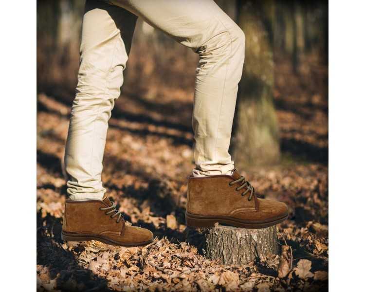 Botas Serraje Huron Nº 38 Bota Trabajo, Bota Campo, Bota Huerta, Bota Huerto, Bota Campo, Calzado Campo (Par)