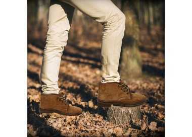 Botas Serraje Huron Nº 38 Bota Trabajo, Bota Campo, Bota Huerta, Bota Huerto, Bota Campo, Calzado Campo (Par)