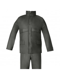 Traje de Agua Impermeable Verde Poliuretano Talla 7-L