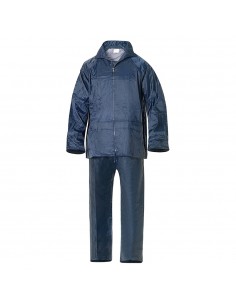 Traje de Agua Impermeable Azul Nylon Talla 9-XXL