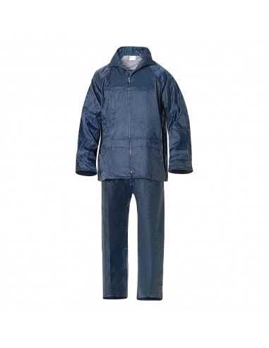Traje de Agua Impermeable Azul Nylon Talla 9-XXL