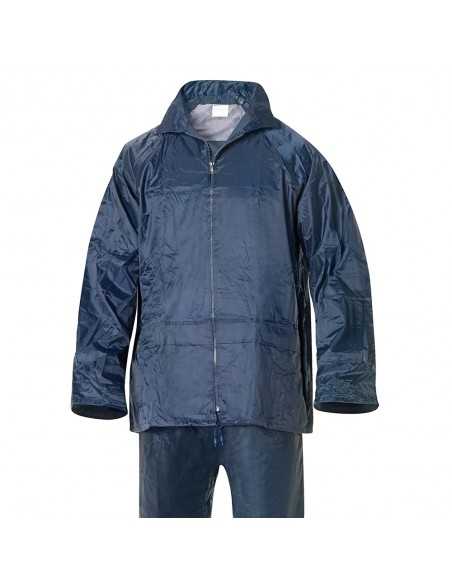 Traje de Agua Impermeable Azul Nylon Talla 9-XXL Traje de Agua Impermeable Azul Nylon Talla 9-XXL
