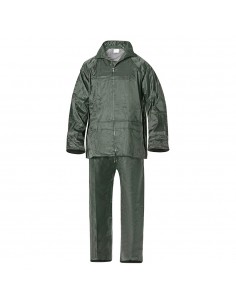 Traje de Agua Impermeable Verde Nylon Talla 9-XXL