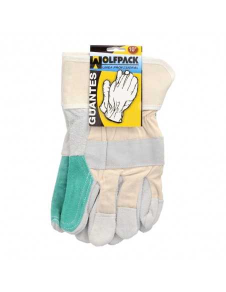 Guantes Americano Serraje Palma Reforzada (Par) Guantes Americano Serraje Palma Reforzada (Par)
