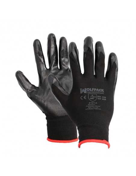 Guantes Nitrilo / Nylon Impregnado 8" (Par)