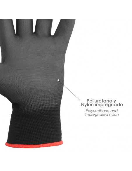 Guantes Poliuretano / Poliester Impregnado 10" (Par) Guantes Poliuretano / Poliester Impregnado 10" (Par)