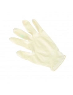 Guantes Desechables Latex Sintetico Talla 9 Caja 100 Unidades