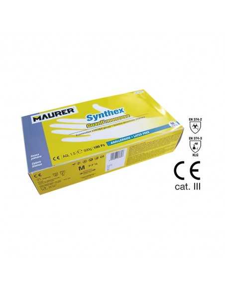 Guantes Desechables Latex Sintetico Talla 9 Caja 100 Unidades Guantes Desechables Latex Sintetico Talla 9 Caja 100 Unidades