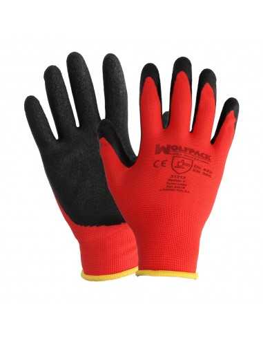 Guantes Latex / Nylon Gripflex Talla 6" (Par)