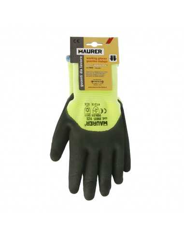 Guantes De Invierno Realizado En Poliester Acolchado Con Recubrimiento De FOAM Talla 9" (Par)