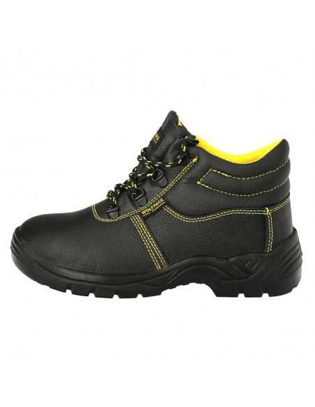 Botas Seguridad S3 Piel Negra Wolfpack Nº 45 Vestuario Laboral,calzado Seguridad, Botas Trabajo. (Par) Botas Seguridad S3 Piel Negra Wolfpack Nº 45 Vestuario Laboral,calzado Seguridad, Botas Trabajo. (Par)