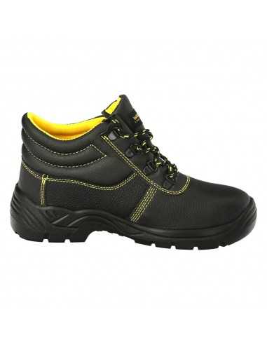 Botas Seguridad S3 Piel Negra Wolfpack Nº 45 Vestuario Laboral,calzado Seguridad, Botas Trabajo. (Par)