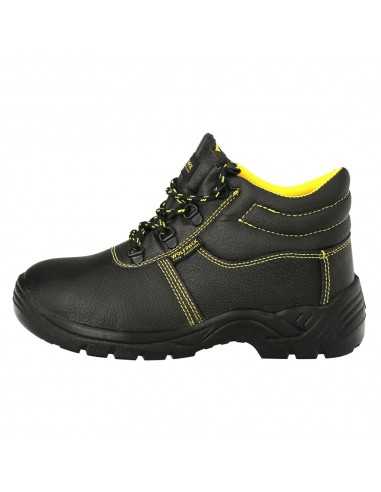 Botas Seguridad S3 Piel Negra Wolfpack Nº 41 Vestuario Laboral,calzado Seguridad, Botas Trabajo. (Par)