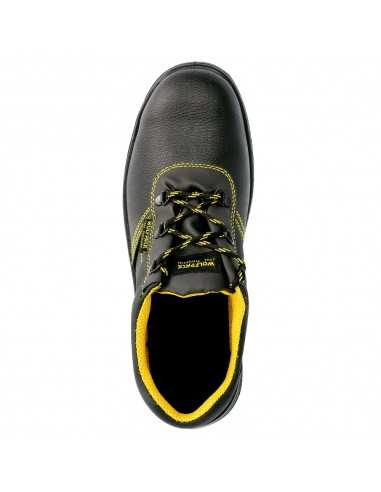 Zapatos Seguridad S3 Piel Negra Wolfpack Nº 37 Vestuario Laboral,calzado Seguridad, Botas Trabajo. (Par)