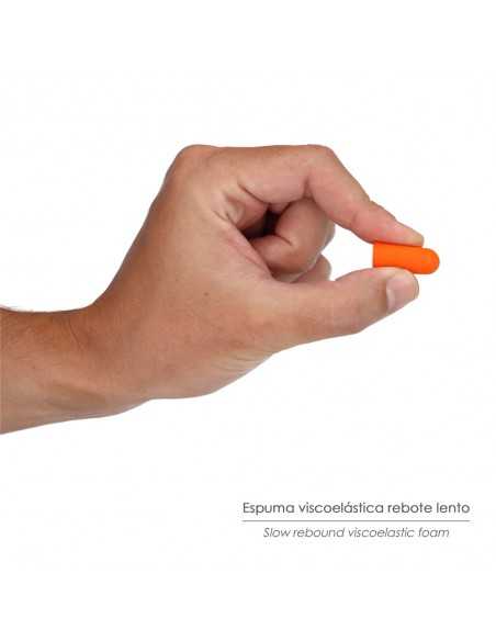 Tapón Espuma Pu Para Oídos Set 2 Tapones Snr 31 Db Trabajar, Dormir, Estudiar, Leer, Viajar, Ronquidos, Proteccion Auditiva. Tapón Espuma Pu Para Oídos Set 2 Tapones Snr 31 Db Trabajar, Dormir, Estudiar, Leer, Viajar, Ronquidos, Proteccion Auditiva.