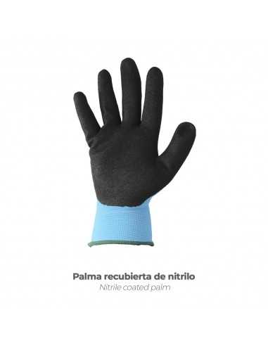 Guantes Nitrilo Reforzado Impregnado Talla 11" (Par)