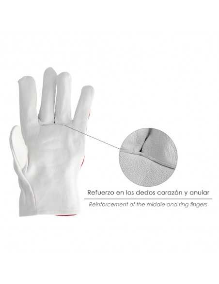 Guantes Piel / Lona Con Colgador 9" Guantes De Trabajo, Guantes De Protección (Par) Guantes Piel / Lona Con Colgador 9" Guantes De Trabajo, Guantes De Protección (Par)