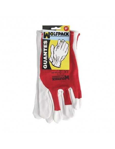Guantes Piel / Lona Con Colgador 9" Guantes De Trabajo, Guantes De Protección (Par) Guantes Piel / Lona Con Colgador 9" Guantes De Trabajo, Guantes De Protección (Par)